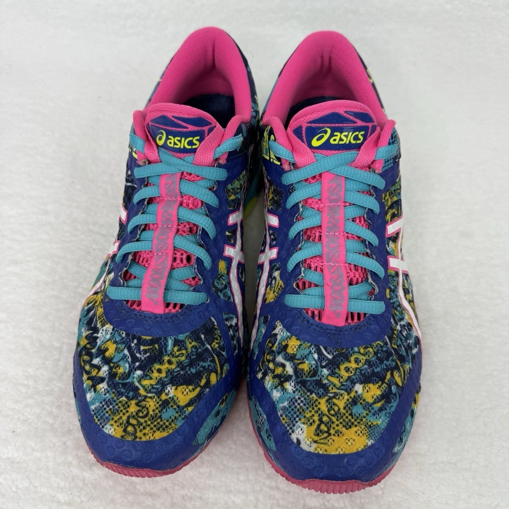ASICS GEL-Noosa Tri 11 Women Running Shoes 9 Colorful Glow in Dark T676N - Picture 5 of 12